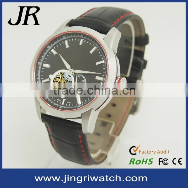 OEM Factory Tourbliion Watch Automatic Movement Stainless Steel Watch photo-3