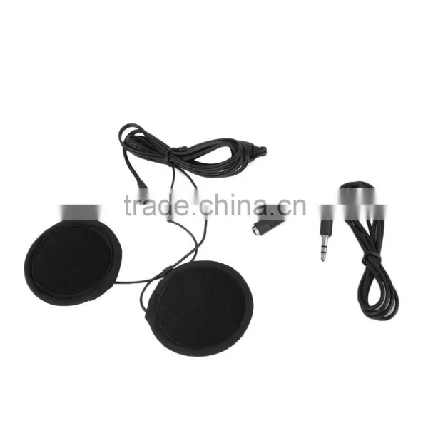 3.5mm Motorbike Motorcycle Helmet Stereo Speakers Headphones Volume Control Earphone for MP3 GPS Phone Music photo-2