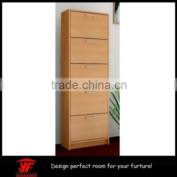Cheap Easy to Assemble Led Waterproof Corner Wood Shoe Rack photo-5