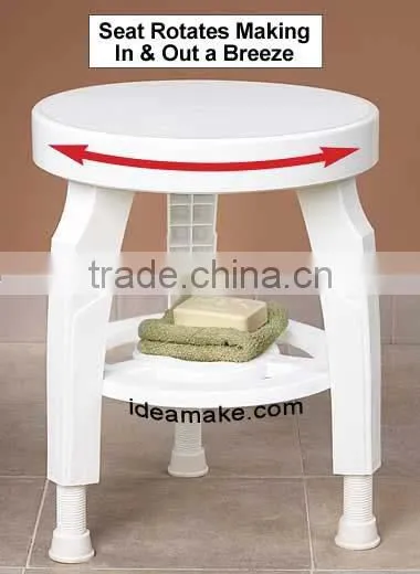 Swivel Shower Stool 360 Degree Rotating Bath Stool Healthy Care Supply Elderly Care 2015 New Product photo-2