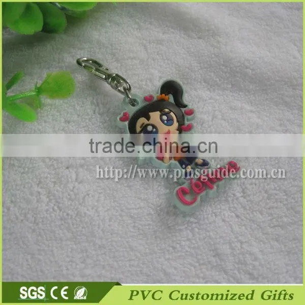 Promotion Series Cartoon 3d Soft Rubber Pvc Keychain photo-4