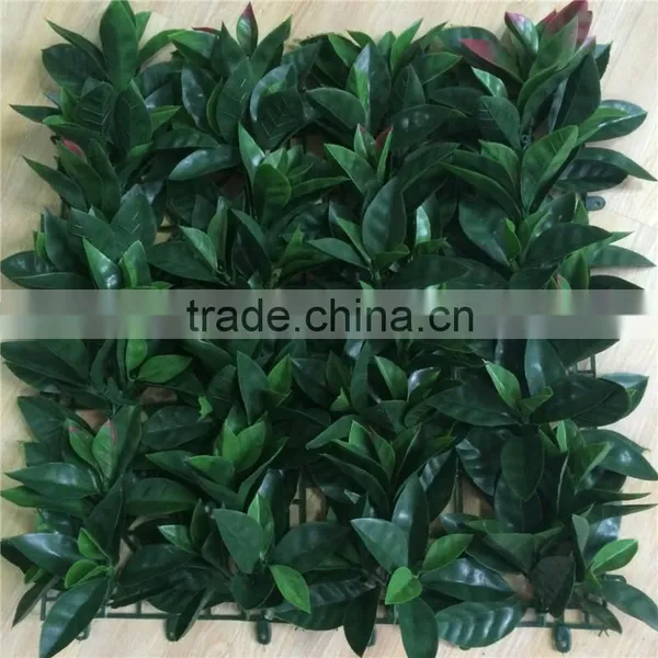 High Quality Outdoor Decorative Fencing Artificial Leaf Hedge