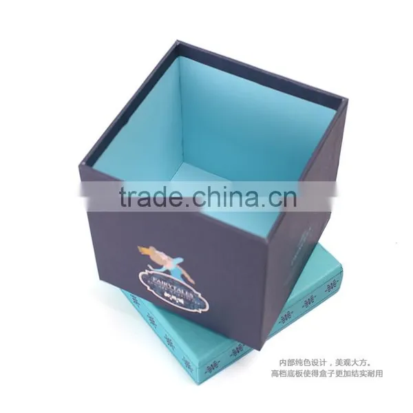 Drawer Type Cardboard Paper Packing Gift Boxes With Handle photo-3