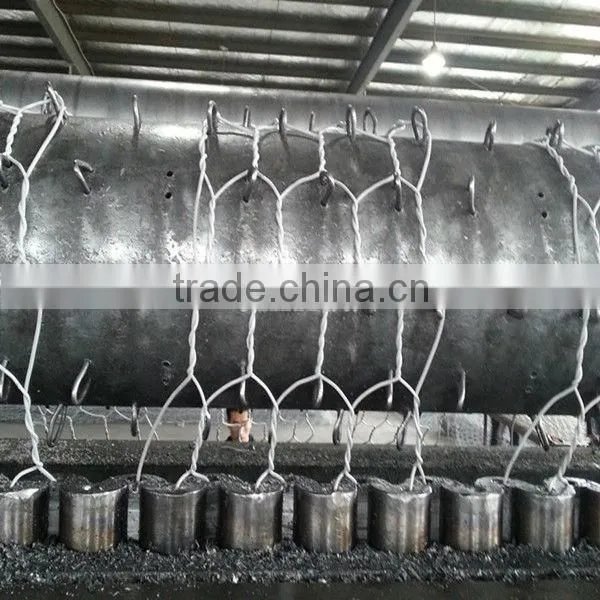 Three Twist Gabion Hexagonal Wire Netting Machines With Automatic Oil System photo-4