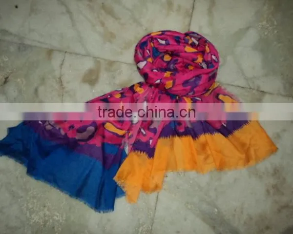 POLY COTTON SCARVES