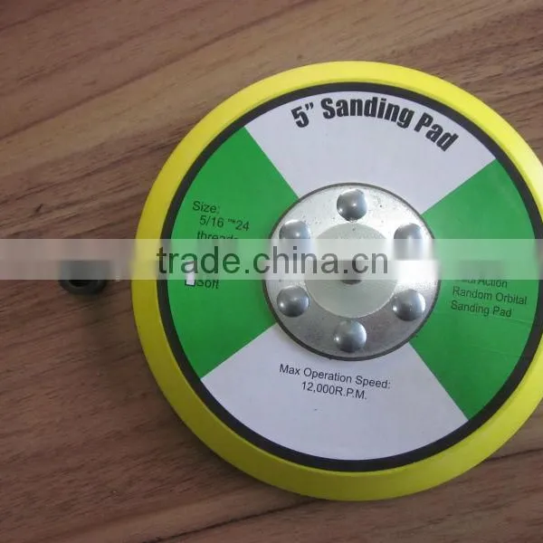Hook and Loop Backing Pad for Pneumatic Tools Sanding Disc Pad photo-2