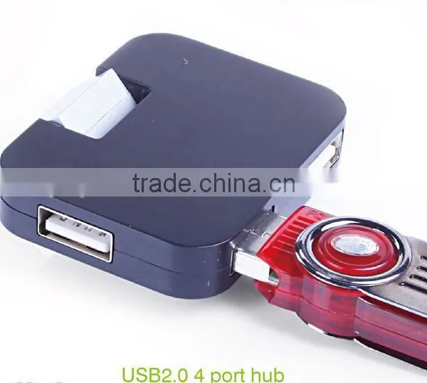 Wholesale Mini 4 Port 2.0 Hub Computer Mouse Usb Hub photo-4