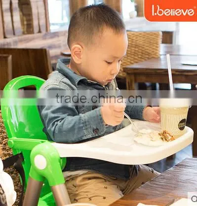 Adjustable Plastic Dining Highchair for Baby photo-4