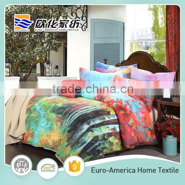 Wholesale 100% Cotton Fabric Animal Digital Print Bedspread Bed Set Duvet Covers photo-2