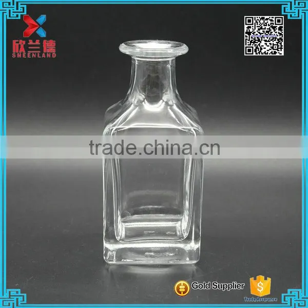 Customer design 150ml square aroma scented diffuser bottle