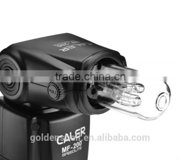 JINBEI CALER Hot Shoe Mount Flash MF-200 Speedlite for Canon LCD Display photo-2