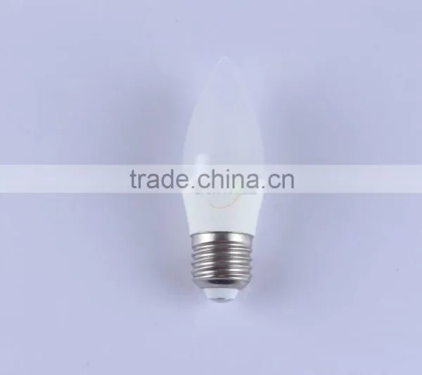 Epistar Chip With Amazing Price C37 Smd Plastic Alu Super Bright 3w E14 E27 Candle Led Light photo-3