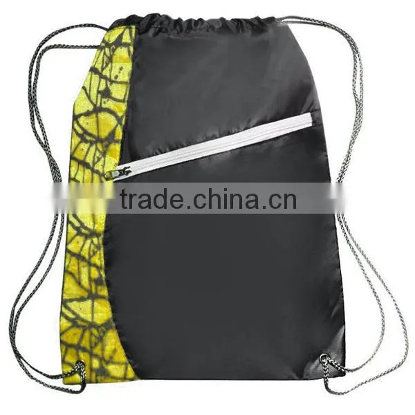 Basic Sackpack Cinch Drawstring Gym Sack Bag photo-5