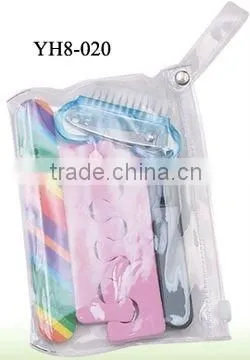 Transparent Pvc Case Pedicure Set
