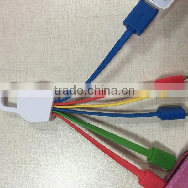 Noodle Flat Usb Data Charger Cable for Mobile Phone photo-2