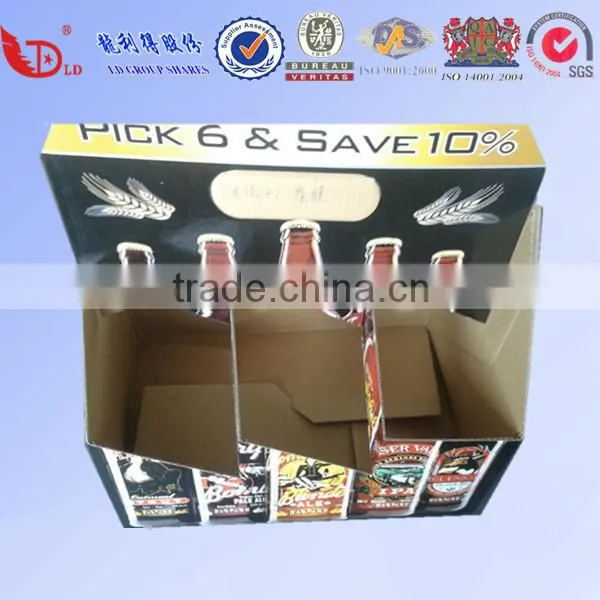 China Supplier 6 Picks Carton Box for Beer With Custom Printing photo-6