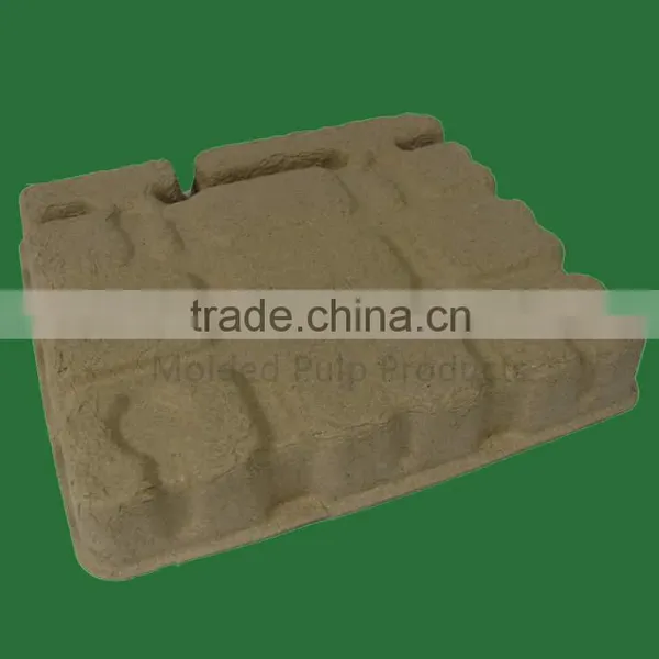 Disposable Environmentally Friendly Molded Paper Pulp Packaging Thermoformed From Recycled A4 Paper Pulp photo-5