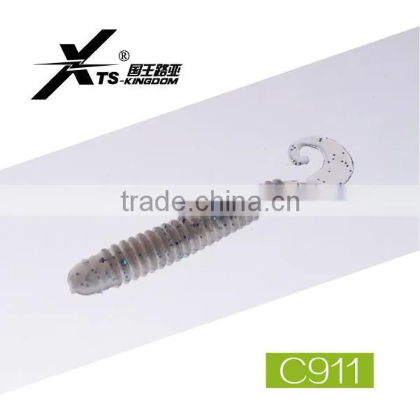 50mm 0.78g,75mm 2.2g Artificial Worm Maggot Lures Wholesale photo-5