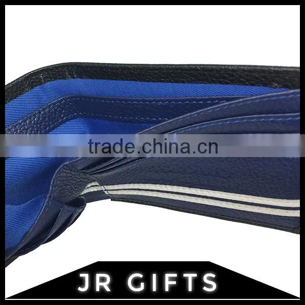 Hot Sale Simple Black Men Leather Wallet