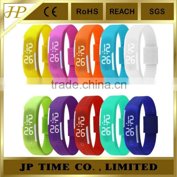 LED Waterproof Date Bracelet Digital Sport New Blink Time Watch photo-4