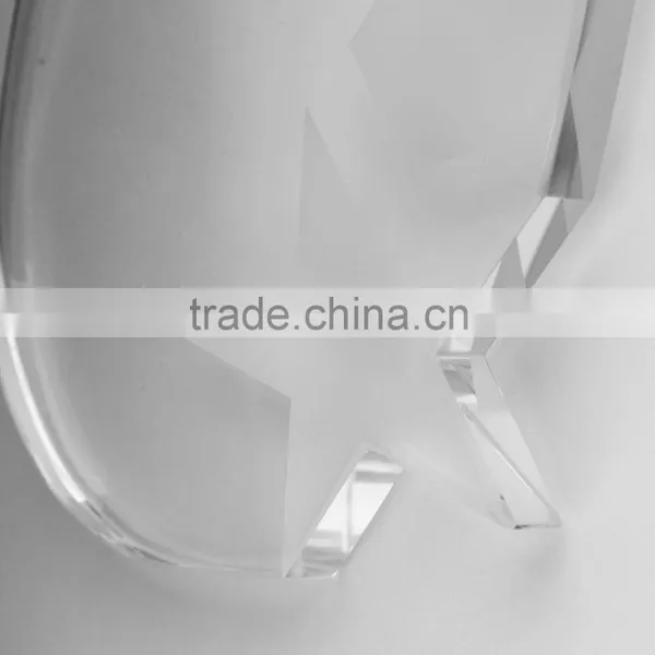 China Cheap Crystal Star Award Crystal Star Trophies and Awards photo-3