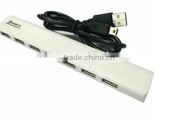 Multi USB 2.0 HUB,Harmonica Shaped USB 2.0 7 Port USB Hub photo-5