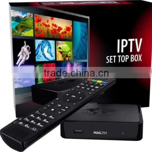 IPTV MAG 250 Box With Arabic Iptv Box IPTV Set Top Box MAG 250 MAG254 MAG 260 Set Top Box