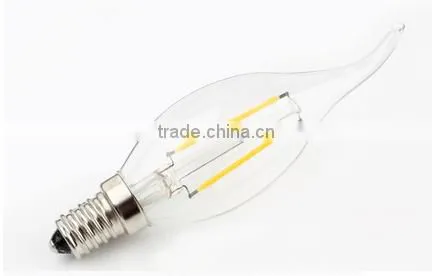 250lm Led Fialment Bulb With Tail Candle Lamp photo-3