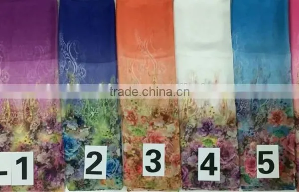 Silk Chiffon Scarf, High Quality Sexy Silk Chiffon Scarf