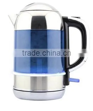 1.5L Anti-hot Plastic Glass Electric Tea and Water Kettle photo-2