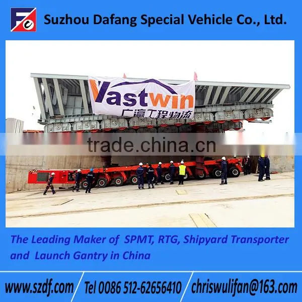 SPMT Self-propelled Modular Transporter, Used Hydraulic Axle Trailers photo-5