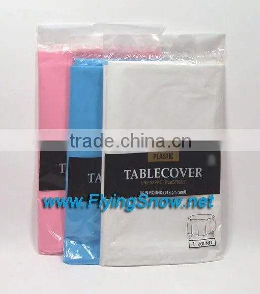 Plastic Table Cover,plastic Table Cloth,54"X108"