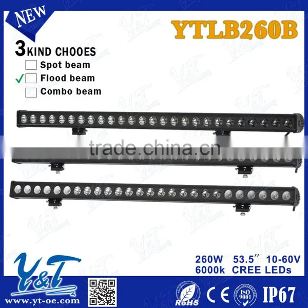 Sales Promotion 4wd utv parts Cheap Price led light bar led auxiliary lamps 260W 42.4 inch