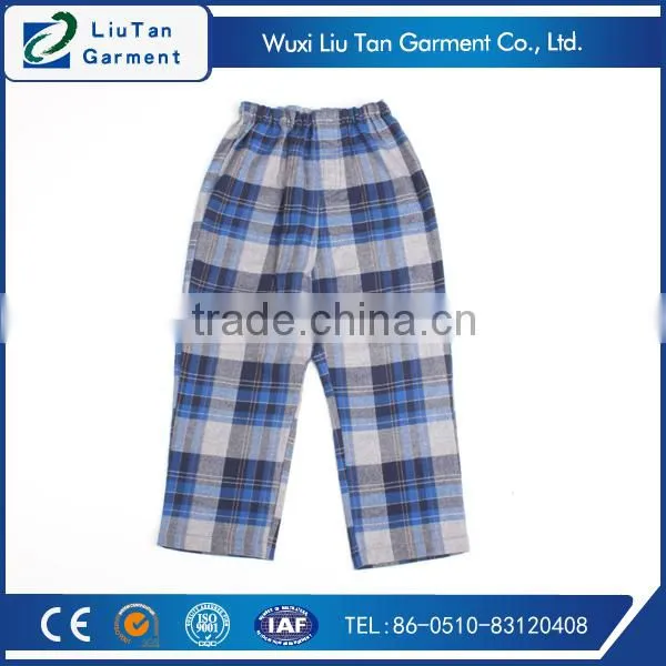 Fine Yarn Dye Plaid Kids Cotton Pajama Set photo-5