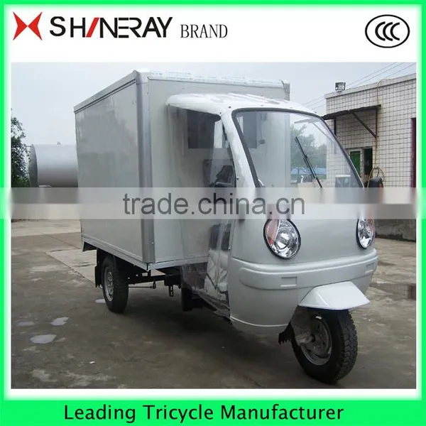 Ice Cream Food Coffee Cabin Van Three Wheel Cargo Motorcycle Tricycle Hot Sale photo-3