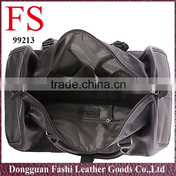 Fashinable Multi-function 100% Genuine Leather Business Men Travel Bags photo-5