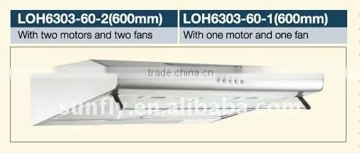 With CE, RoHS Cooker Hood Slim Cooker Hood