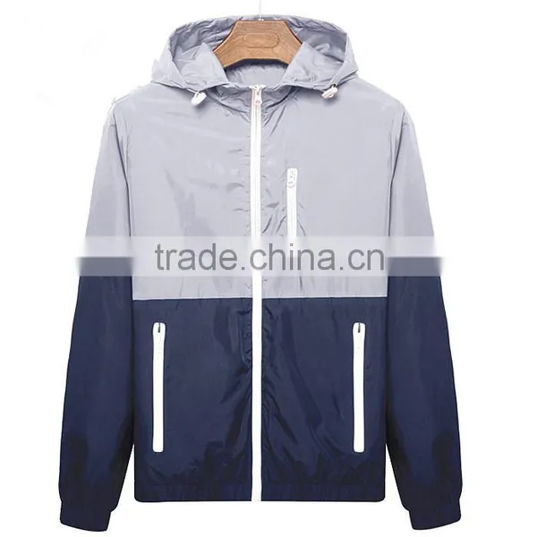 2016 Autumn New Men's Sports Jacket Outdoor Sportswear Men Fashion Thin Windbreaker Jacket Zipper Coats Outwear Men's Clothing photo-4
