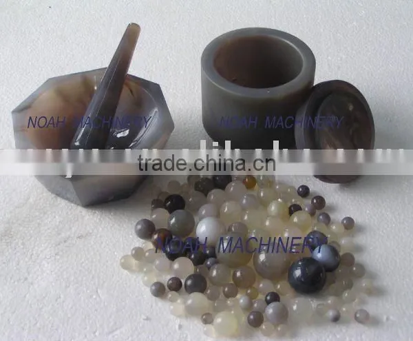 Agate Jar & Agate Ball