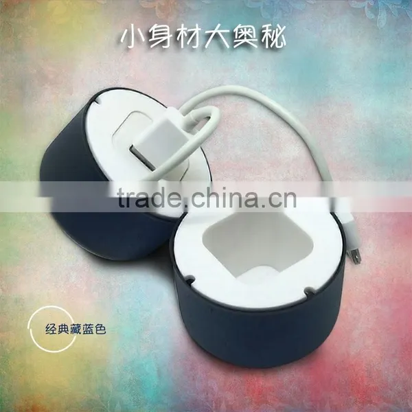 Earphone Cable and Usb Charger Inside an Winder Cases Different Colors Choose