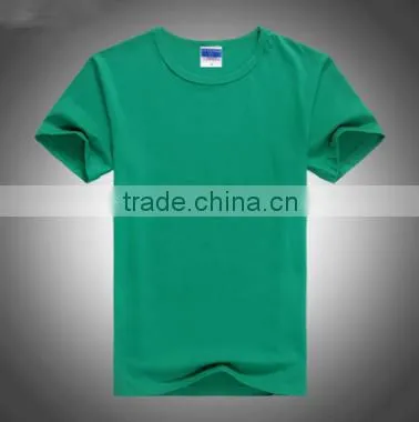 2016 Custom Plain Blank Cotton Red T-Shirt For Unisex photo-4