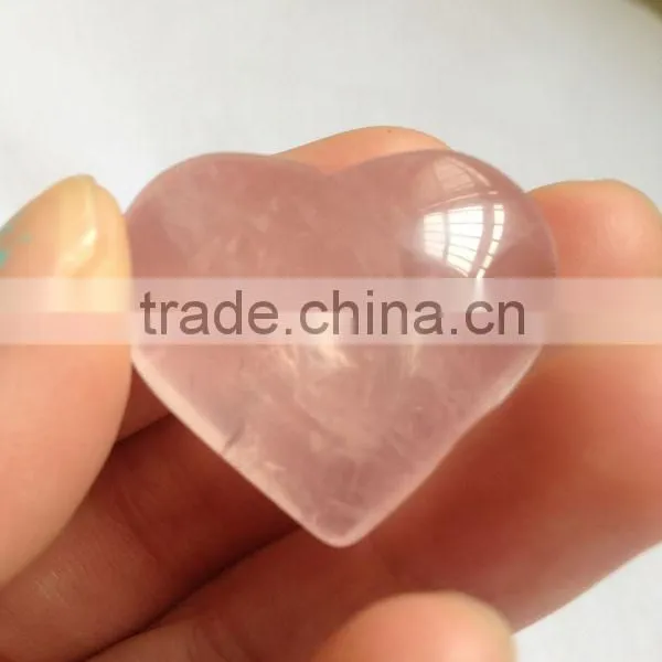 Beautiful Natural Crystal Heart for Wedding Decoration photo-6