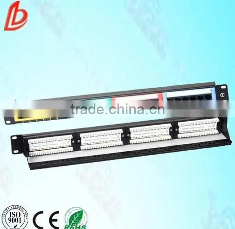 Utp Network 24 Ports 48 Ports 96 Ports Cat5 Patch Panel photo-2