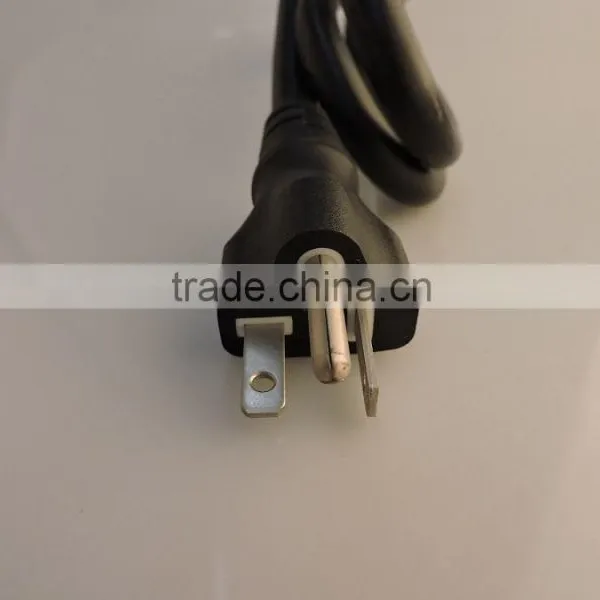 3 Pin Power Plug With High Quality Cable Wire Cord NEMA 5-15p 3 Pin Male Type and Female End photo-4