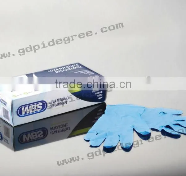 Disposable Colored Medical Nitrile Gloves Cleanroom Nitrile Glove photo-4