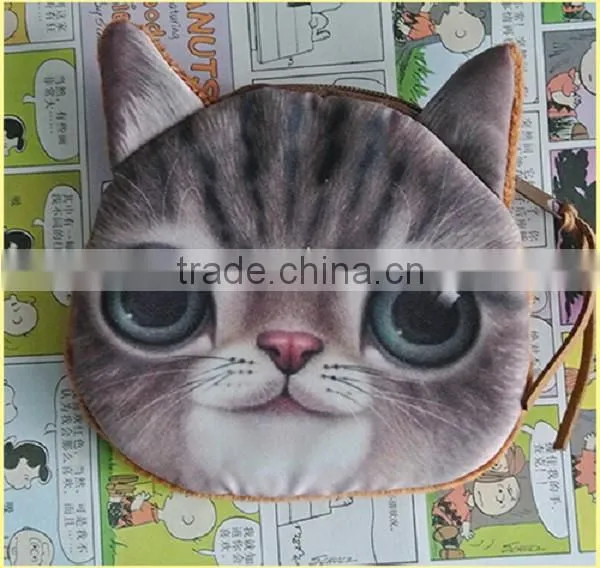 Fashion Cheap Cat and Dog Face Cat Frame Purse & Ladies Purse photo-6