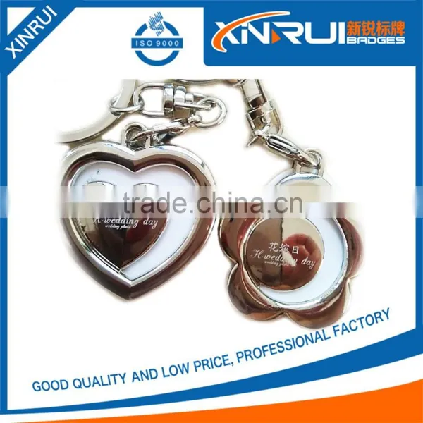 Popular Craft Metal Alloy Stainless Steel Custom Shaped Keychain photo-3