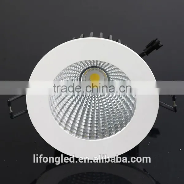 High CRI Recessed Round 12W LED COB Downlight With ce Rohs photo-2