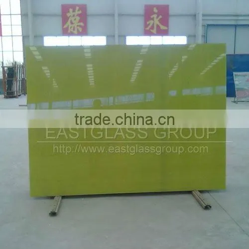 Yellow Ceramic Spandrel Glass & Factory High Quality