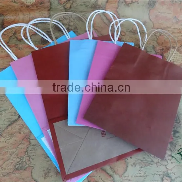 Kraft Paper Shopping Bag, Paper Bag for Shopping photo-4